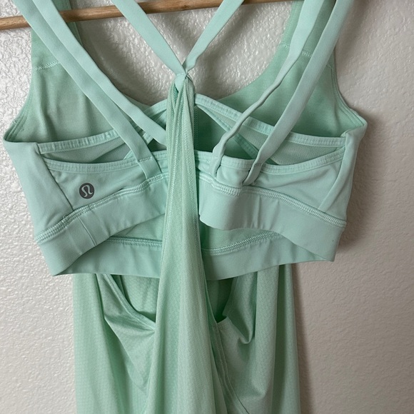 lululemon athletica Mint Green Strappy Tank Top - Picture 2 of 3